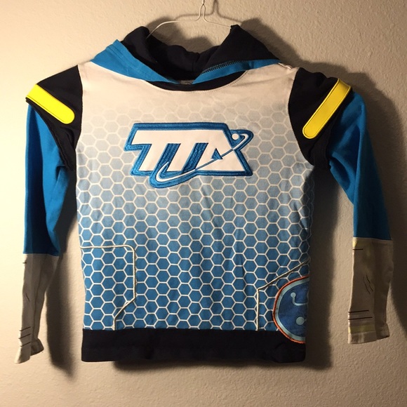 Disney Store Miles from Tomorrowland Little Boy Long Sleeve T Shirt Size 5//6